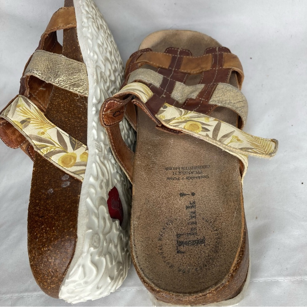 Think! Patchwork Sandals - Picture 2 of 4